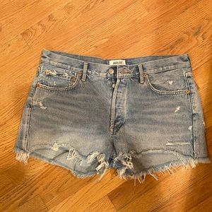 Agolde jean shorts